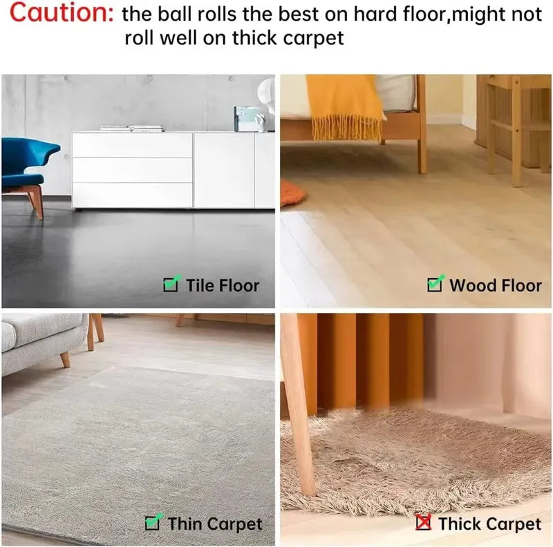 Automatic Rolling Ball For Cats