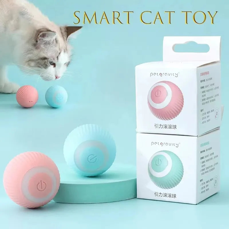 Automatic Rolling Ball For Cats