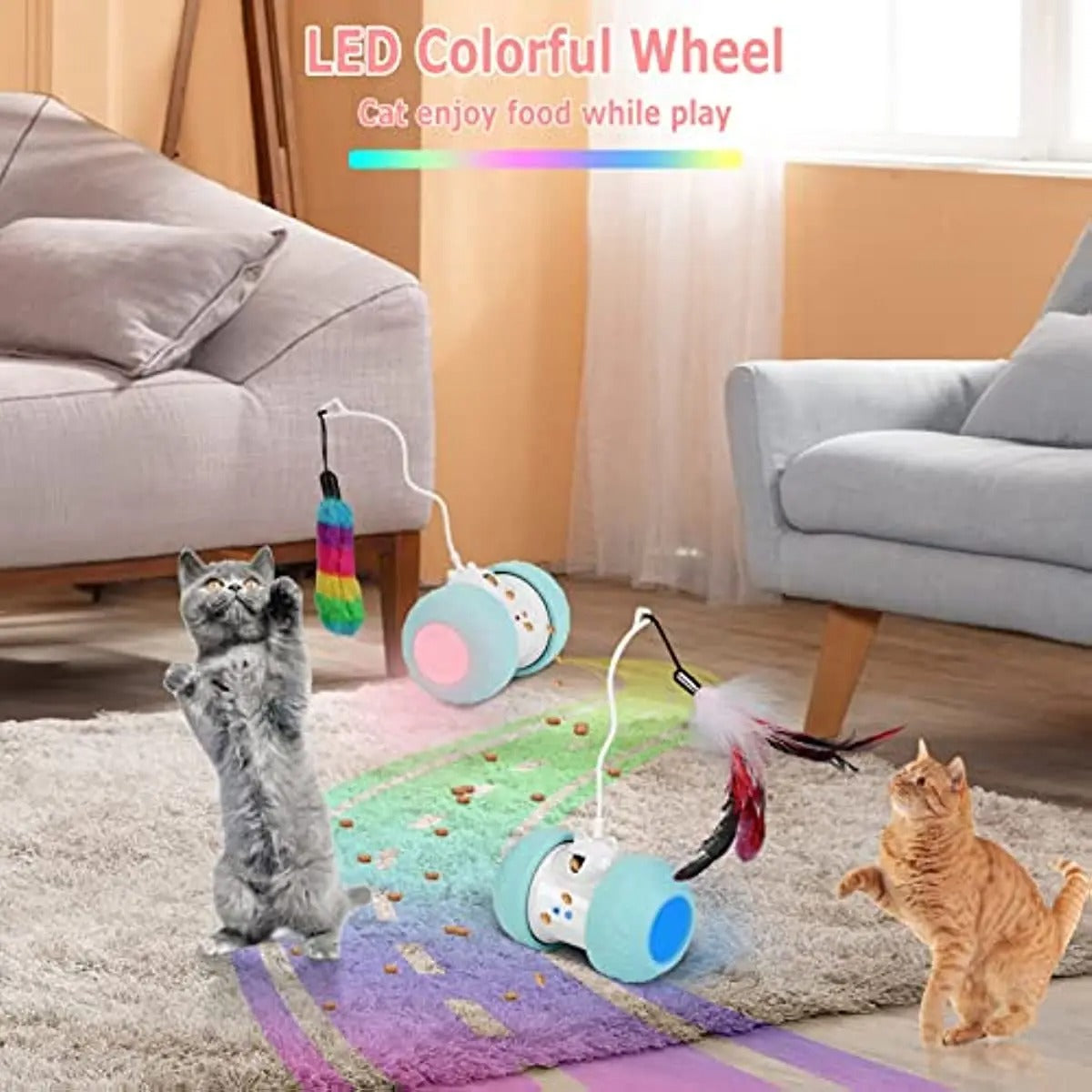 Fun cat chaser remote-control toy